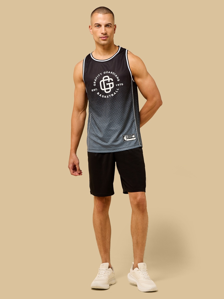 Graphic Print Sleeveless T-Shirt