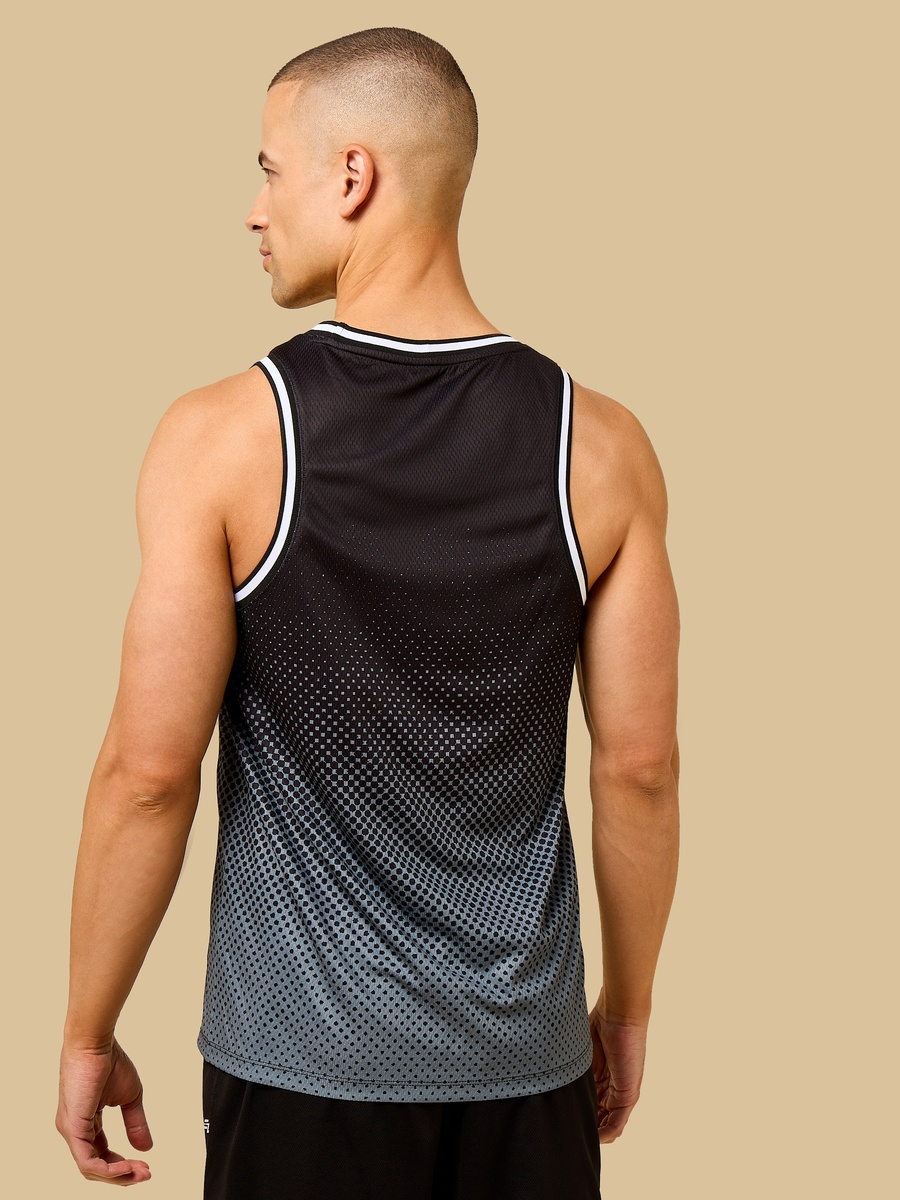 Graphic Print Sleeveless T-Shirt