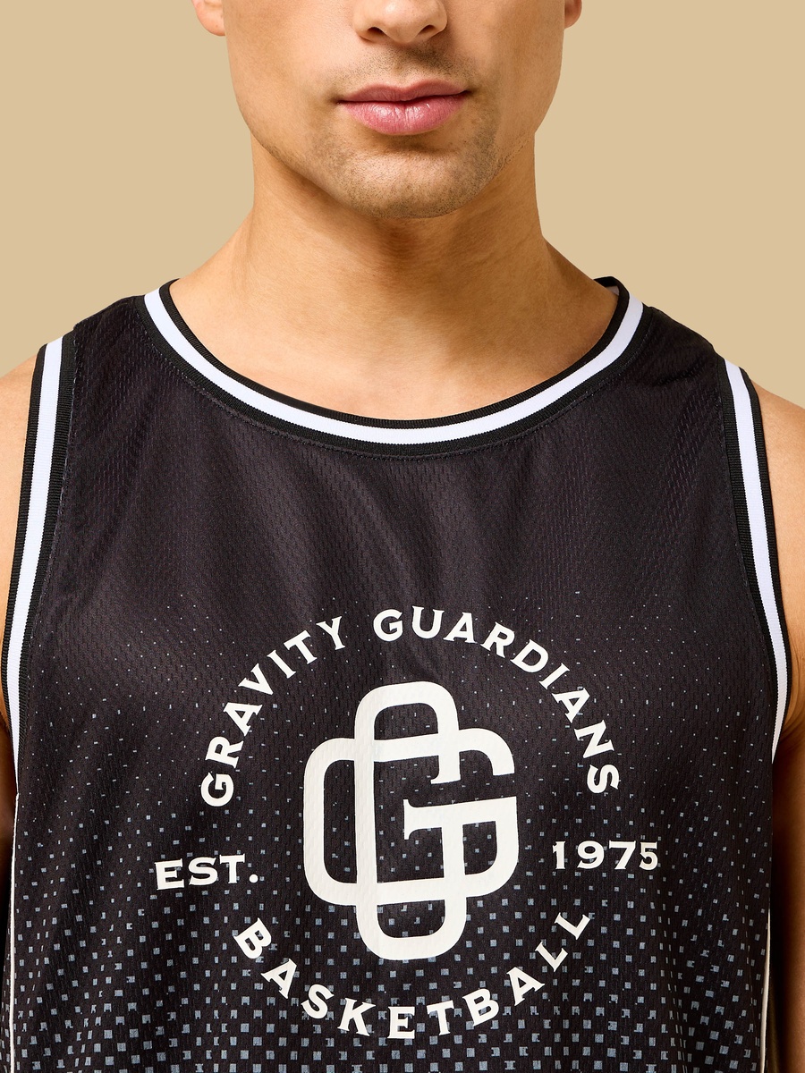 Graphic Print Sleeveless T-Shirt