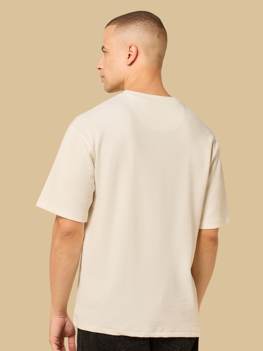 Comfort Fit Textured T-Shirt