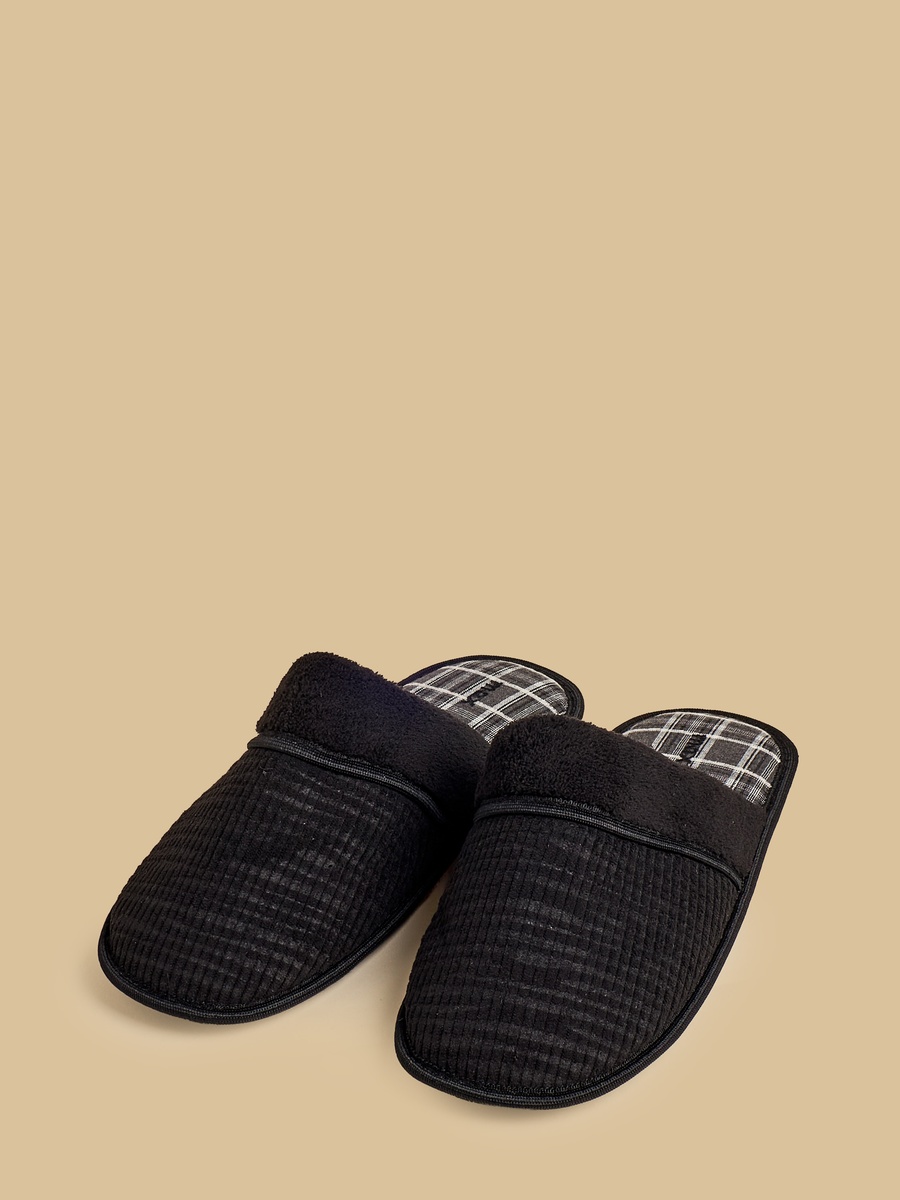 Textured Bedroom Slippers