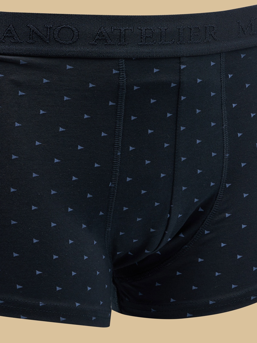 Pack of 3 - Assorted Print Hipster Trunks