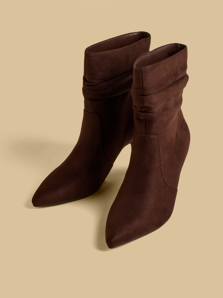 Kitten Heel Ankle Boots