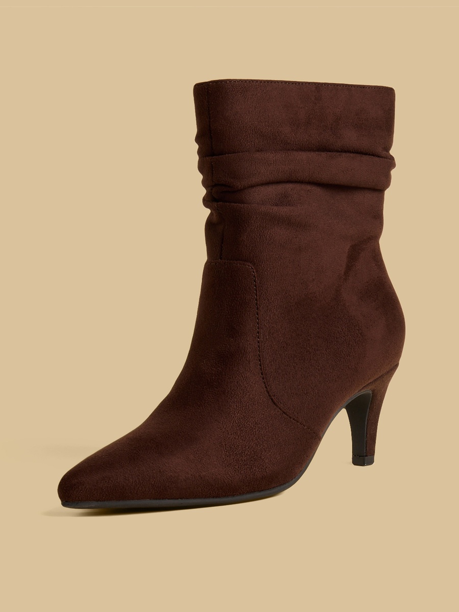 Kitten Heel Ankle Boots