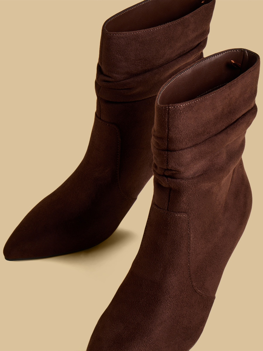 Kitten Heel Ankle Boots