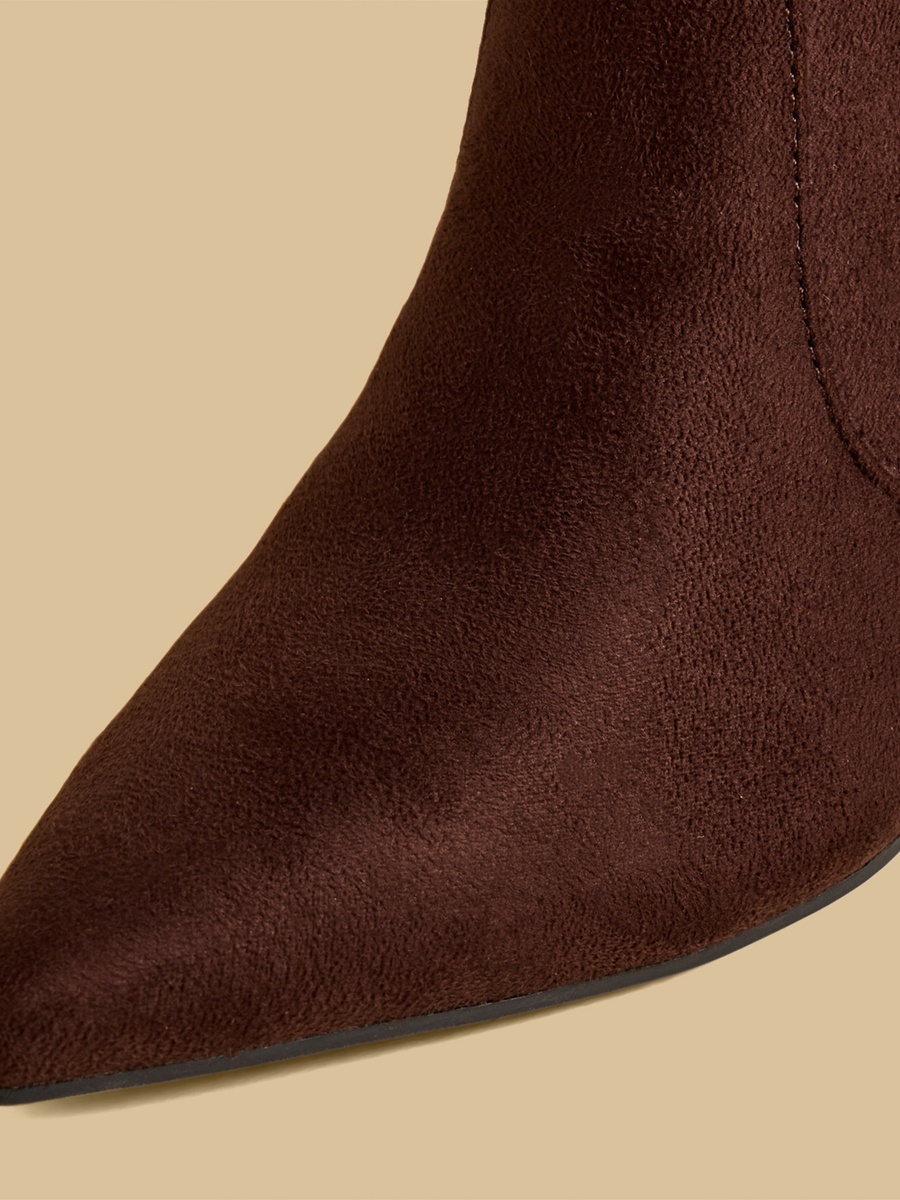 Kitten Heel Ankle Boots