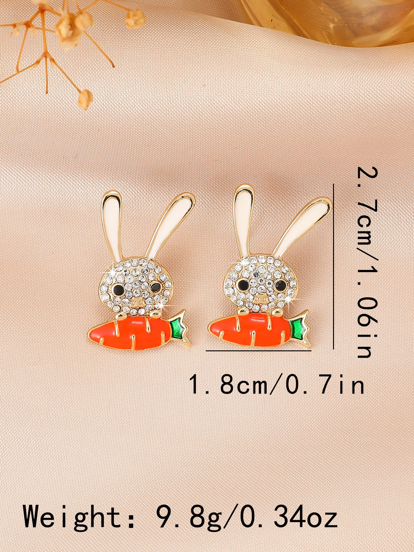 Gold Graphic Earrings