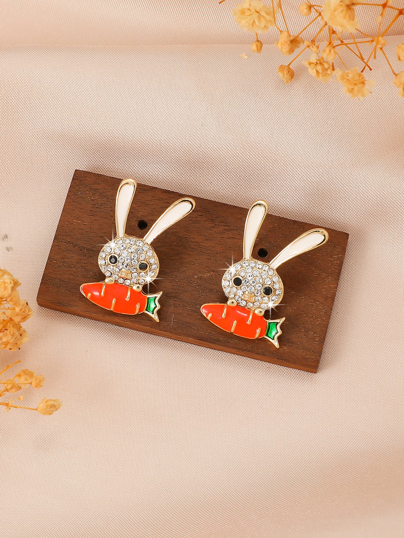 Gold Graphic Earrings