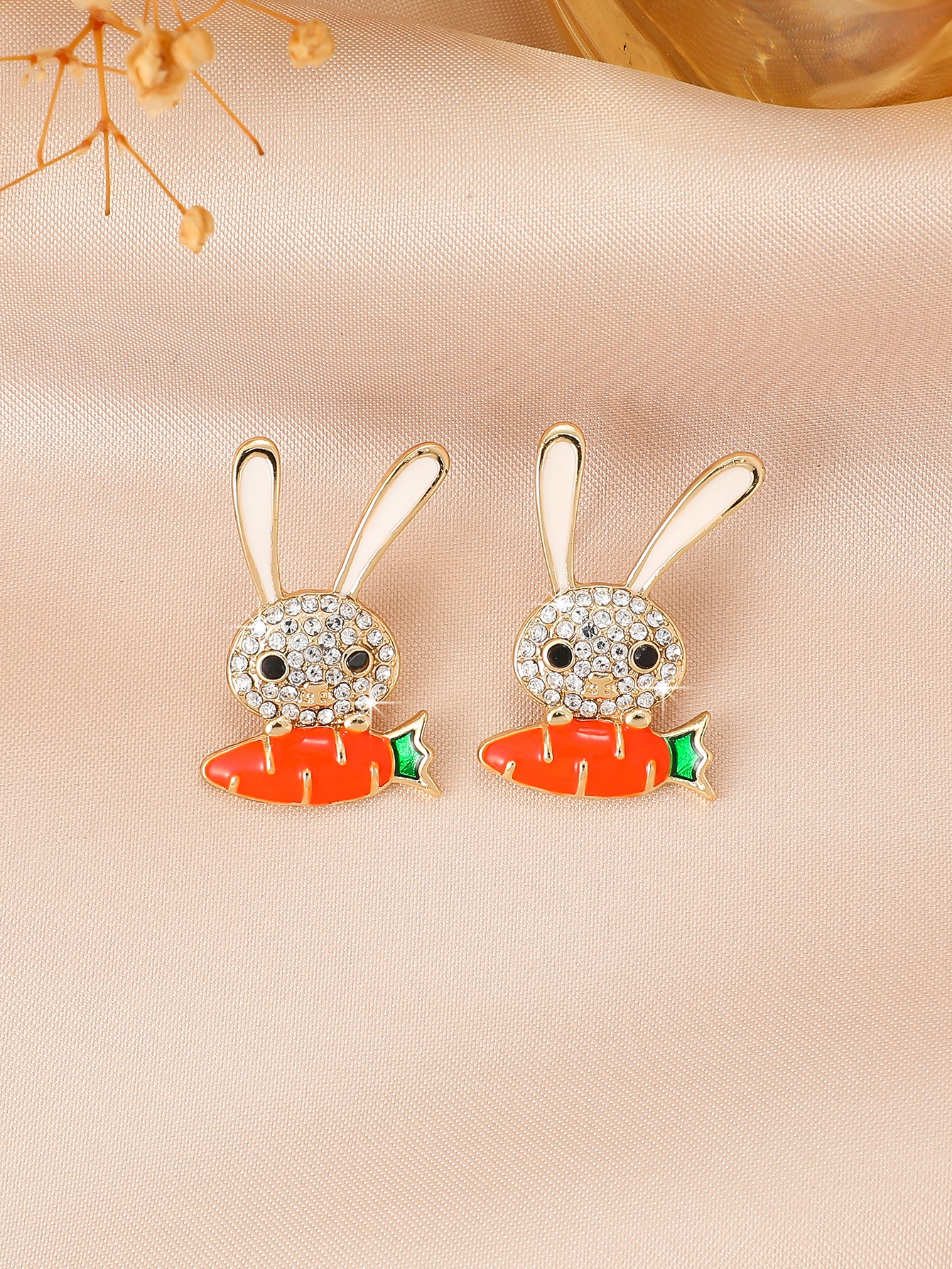 Gold Graphic Earrings