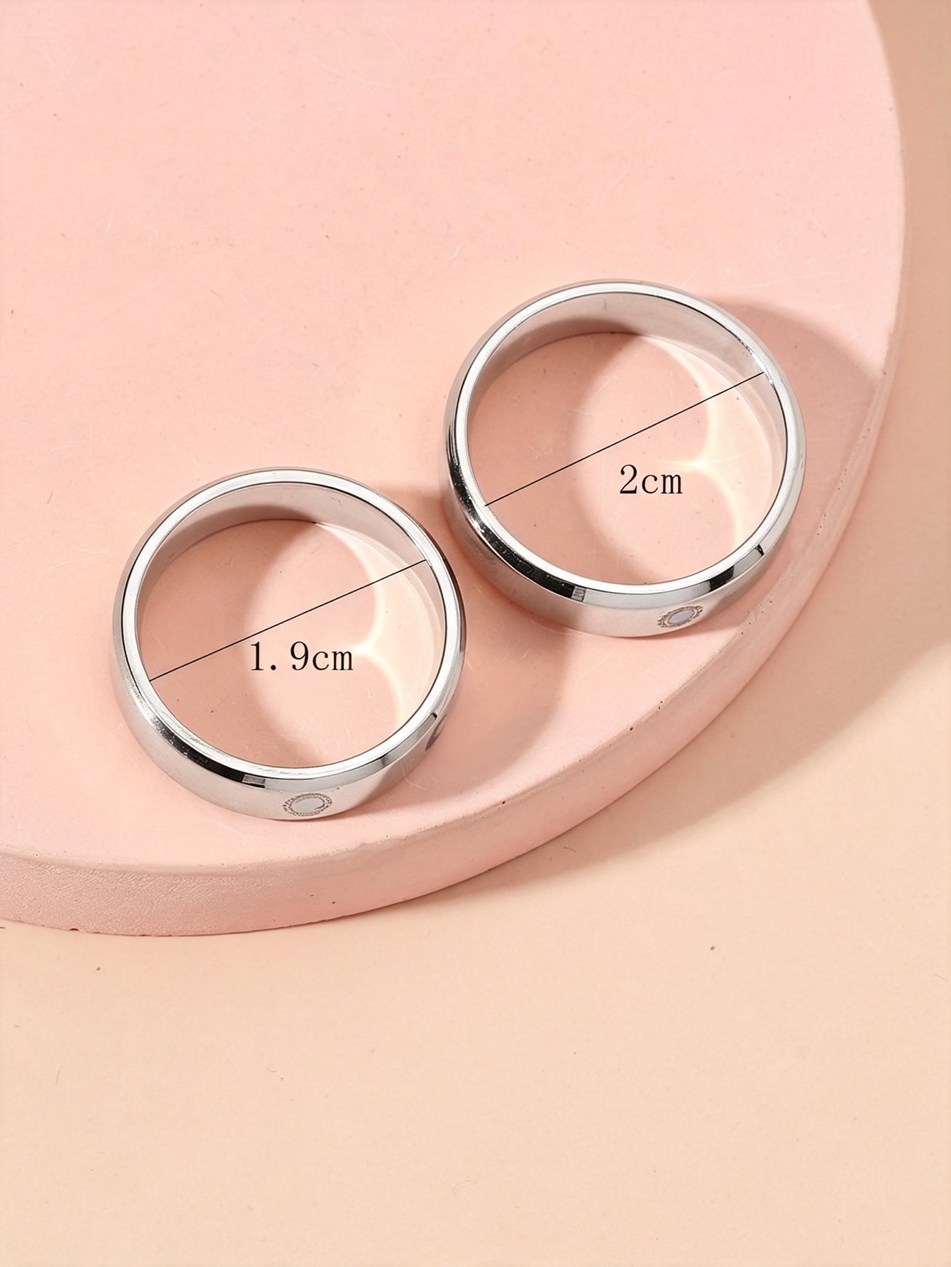 Silver Sun and Moon Ring