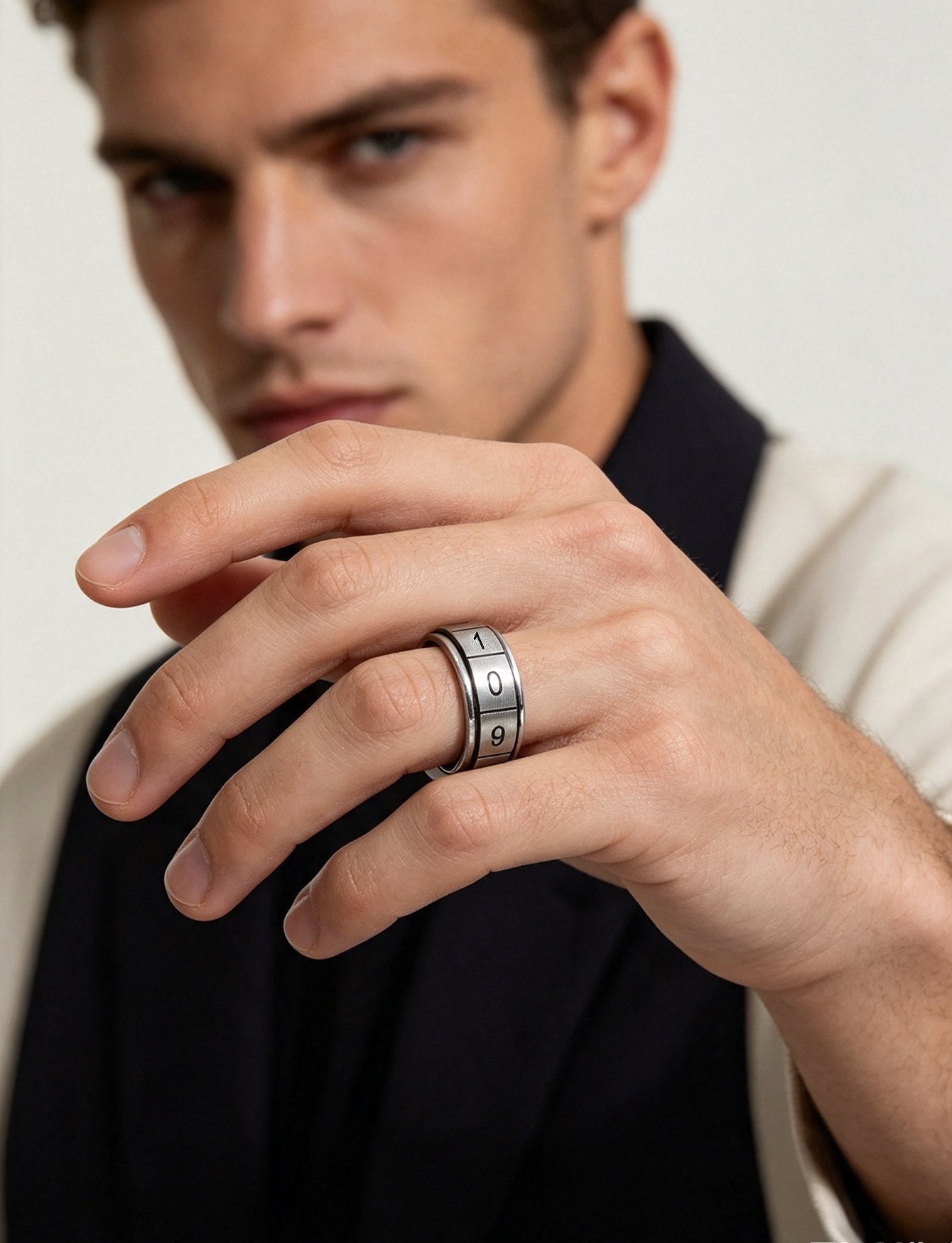 Silver Spinner Ring