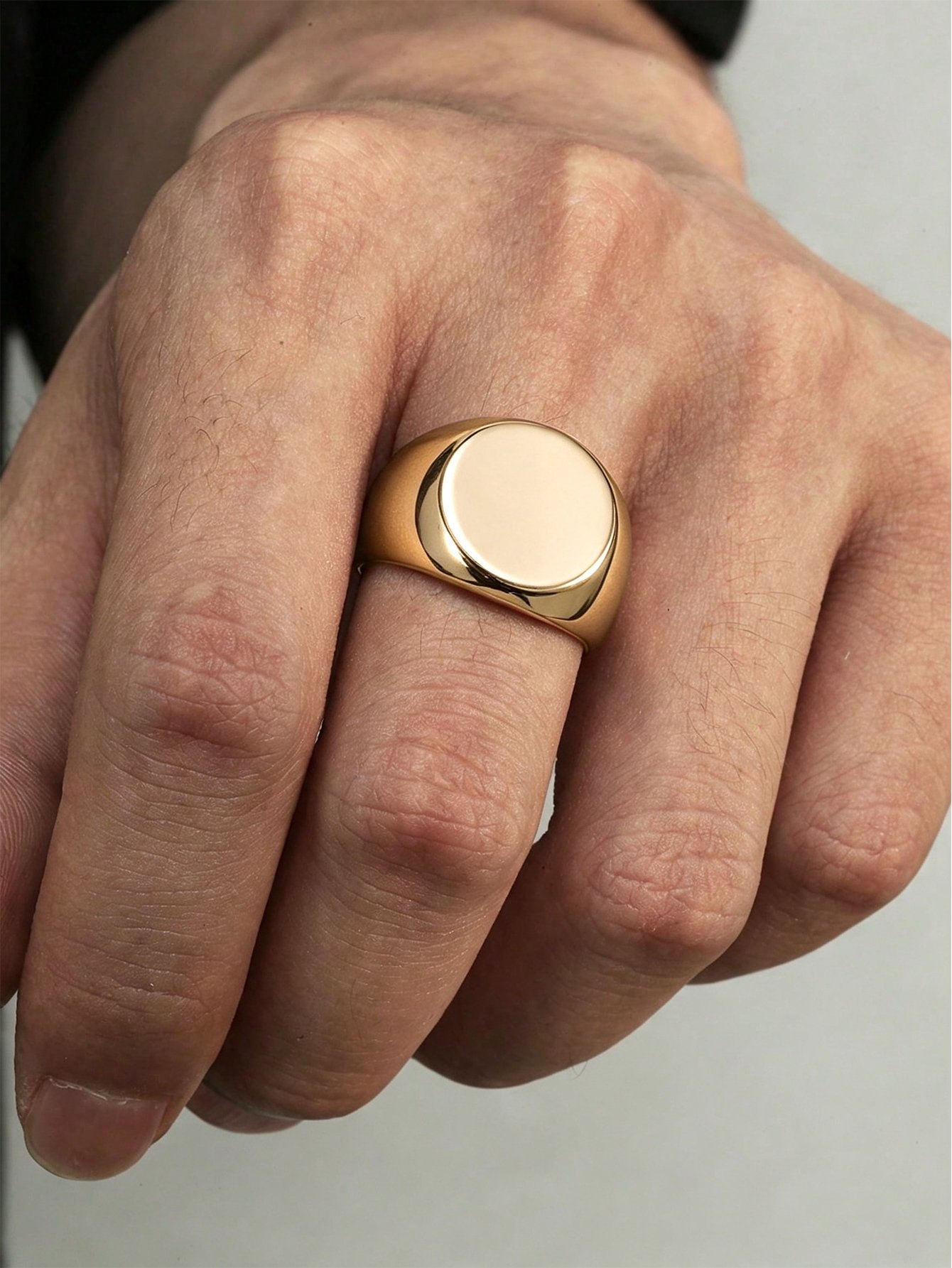 Golden Signet Ring