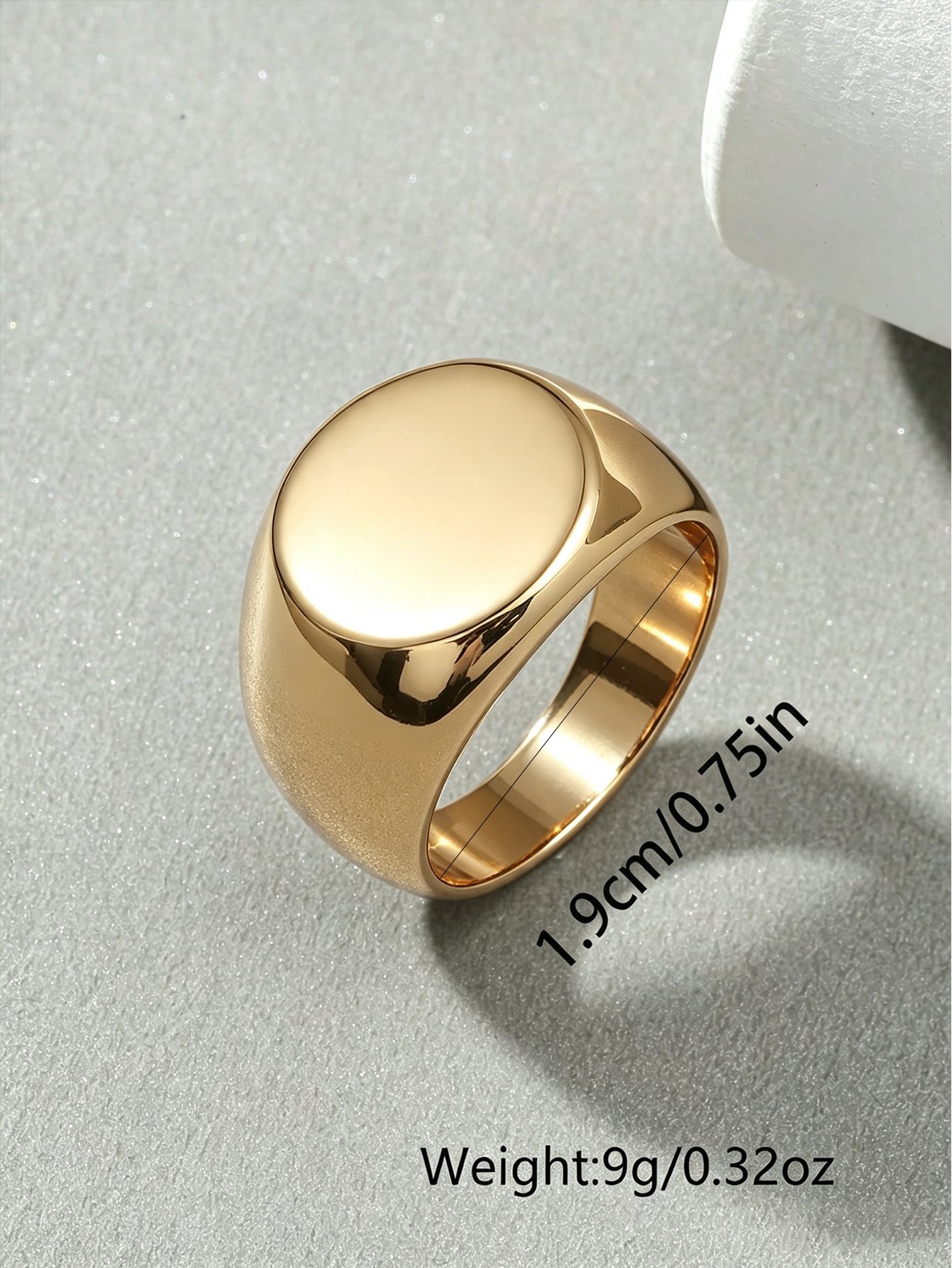 Golden Signet Ring