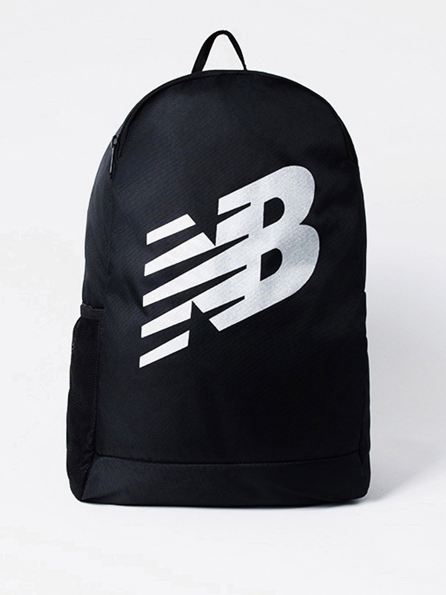 Black Logo Detail Backpack
