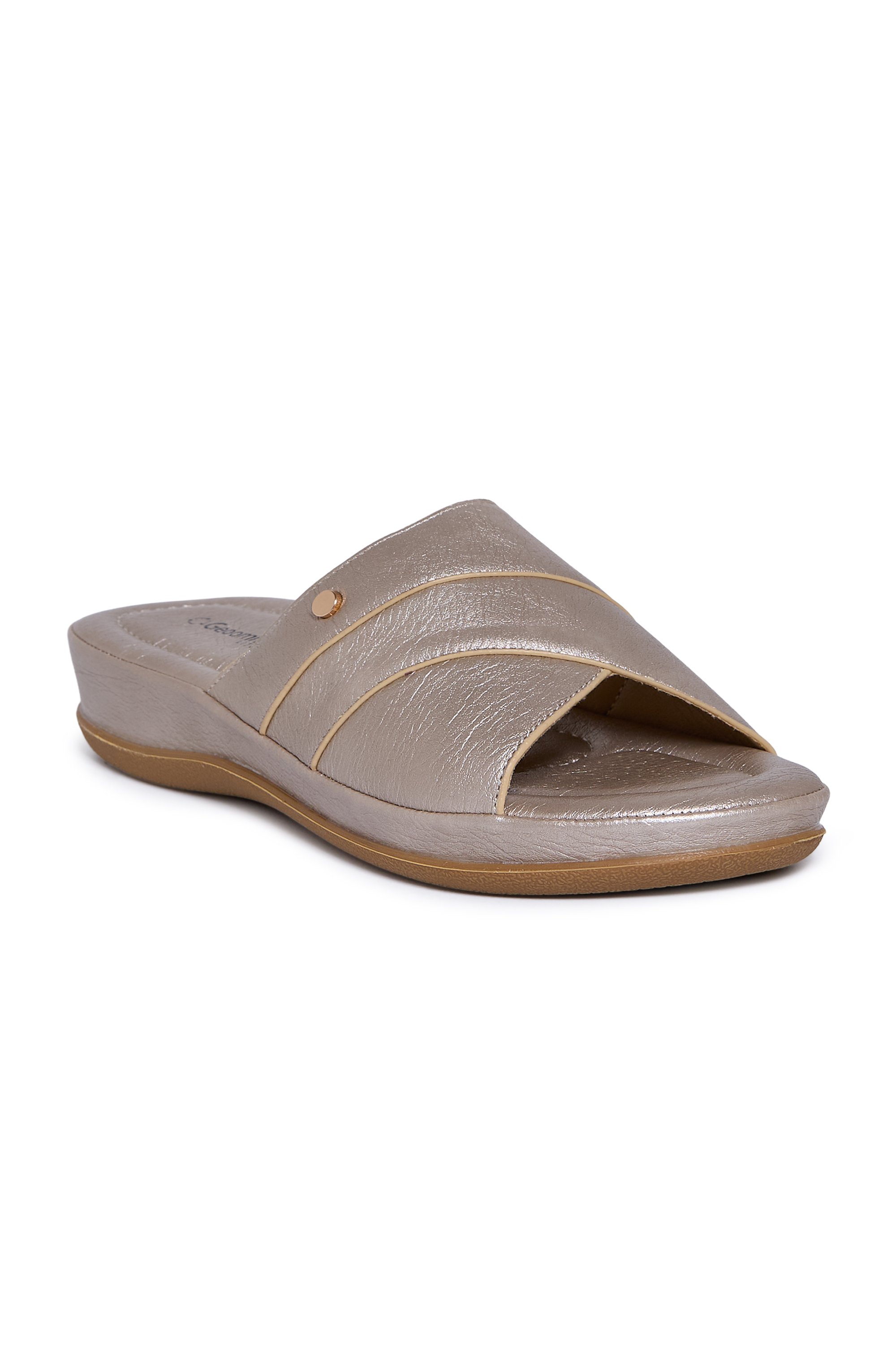 Golden Comfort Slide Sandals