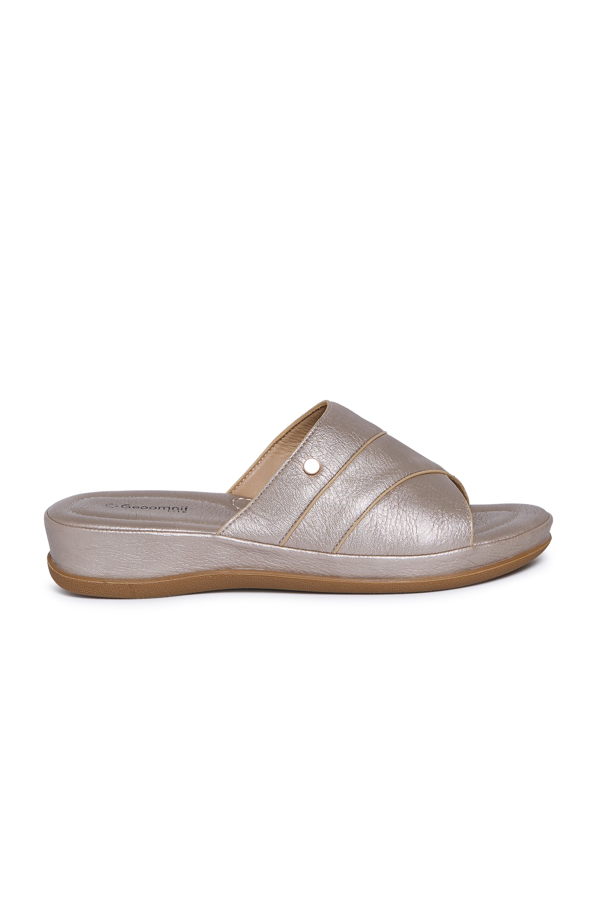 Golden Comfort Slide Sandals