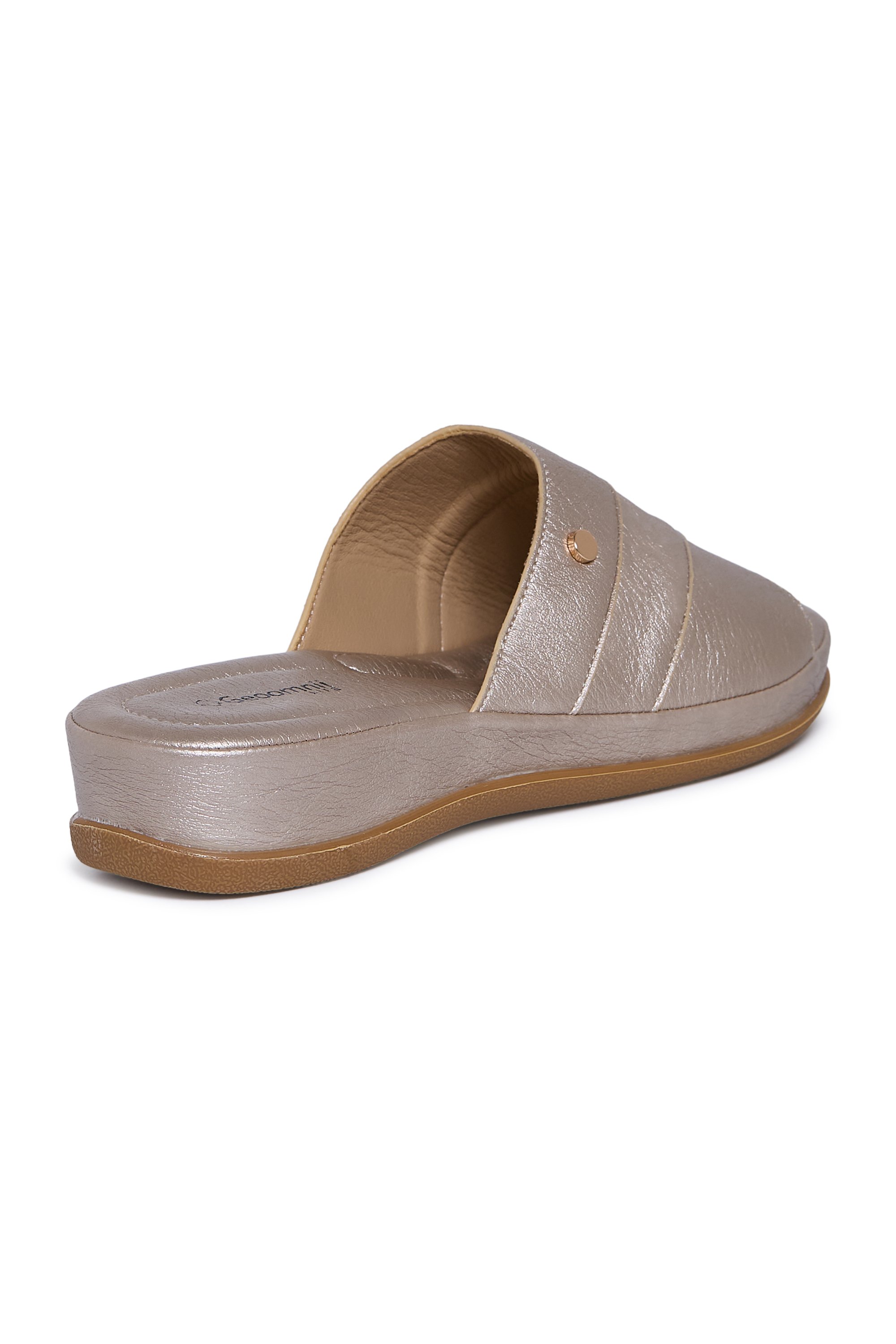 Golden Comfort Slide Sandals