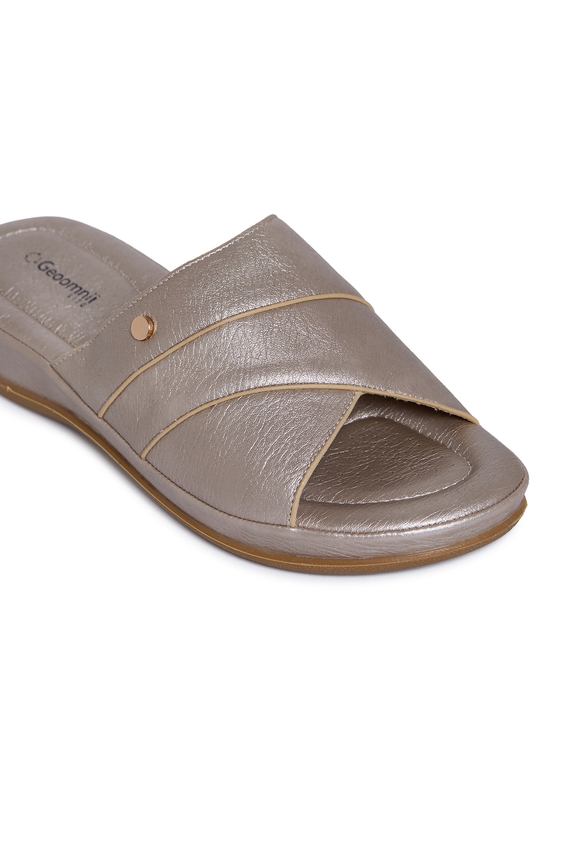 Golden Comfort Slide Sandals