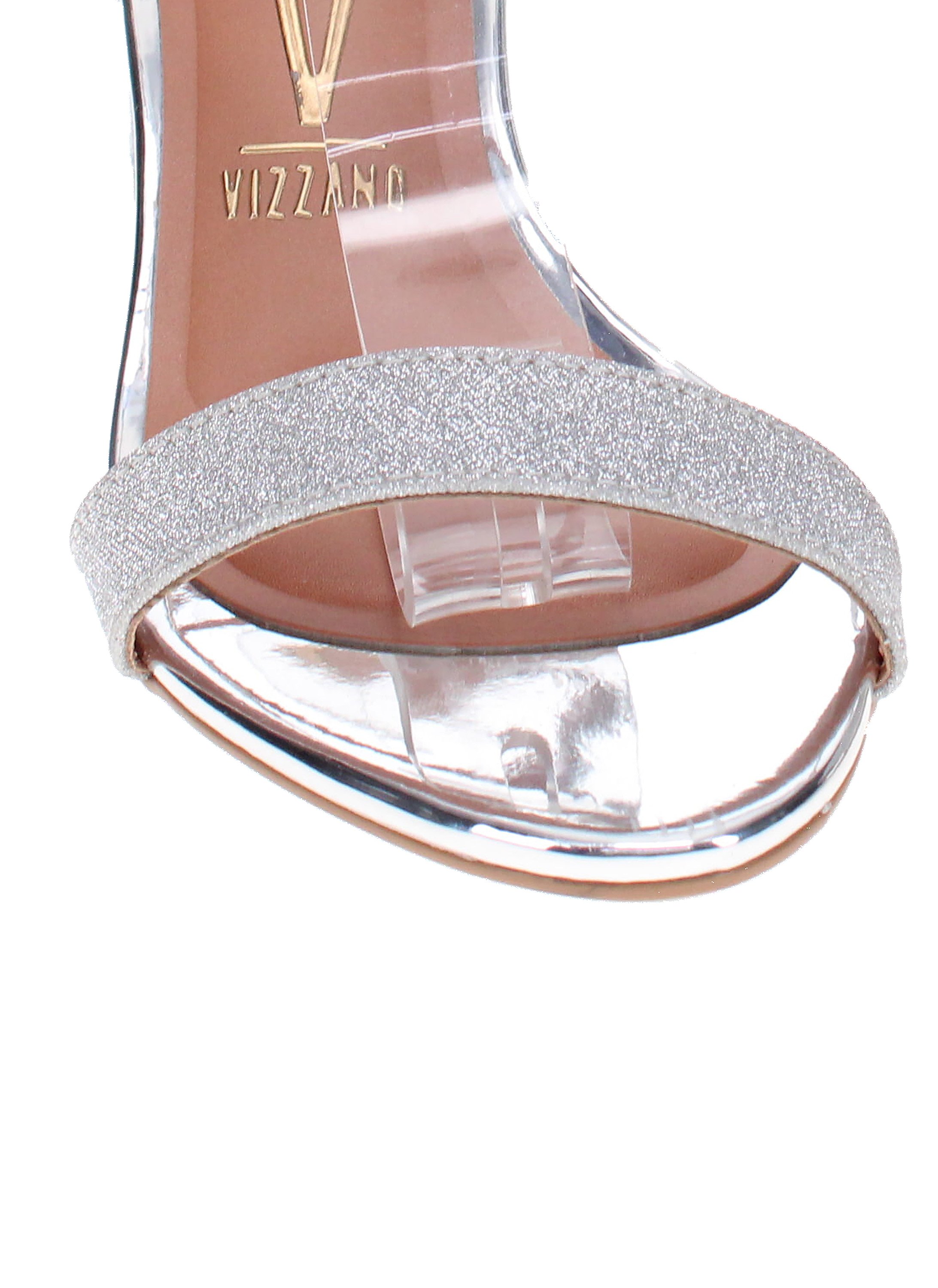 Shimmer Low Heel Sandals