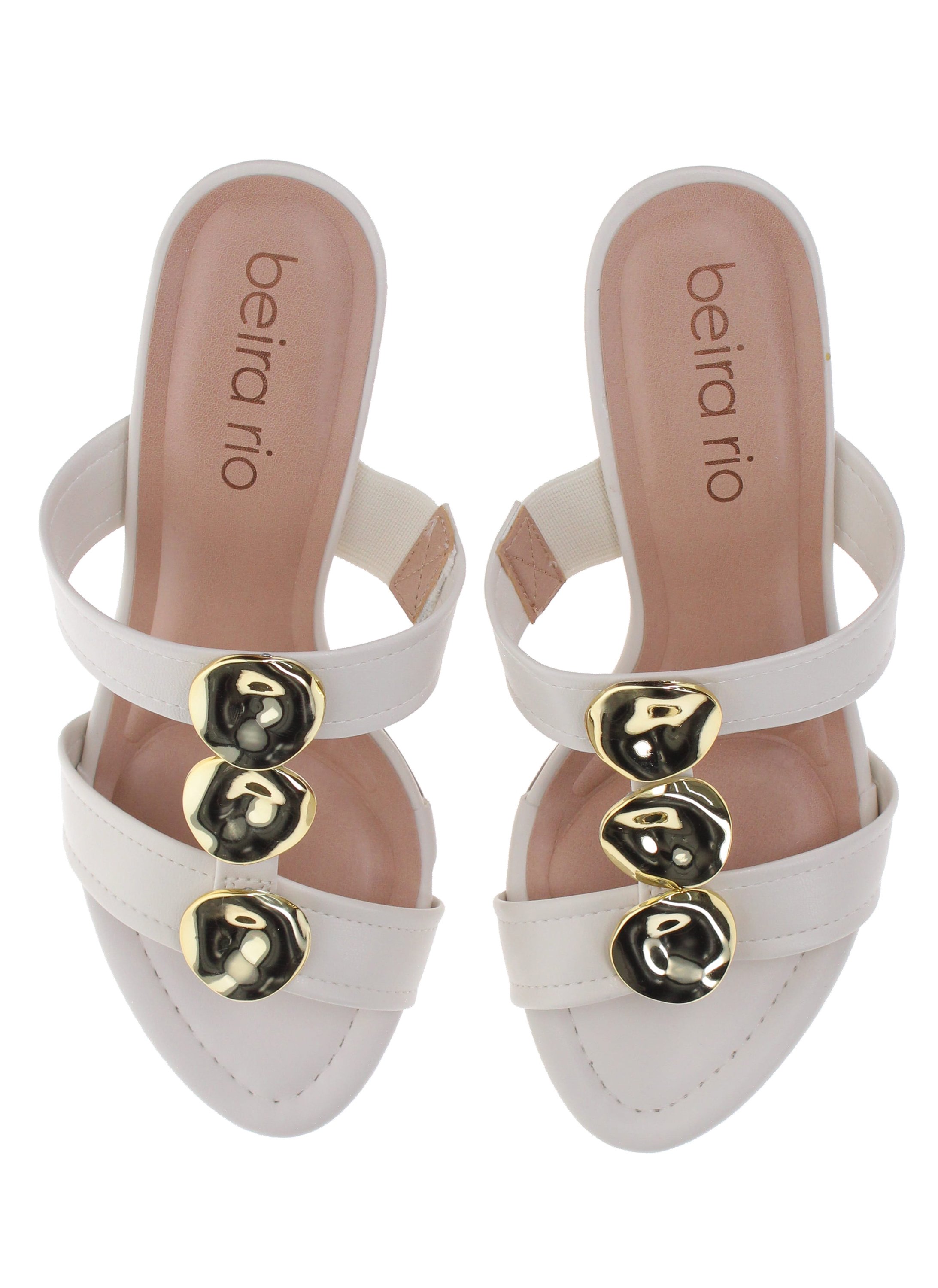 Off-White High Heel Sandals