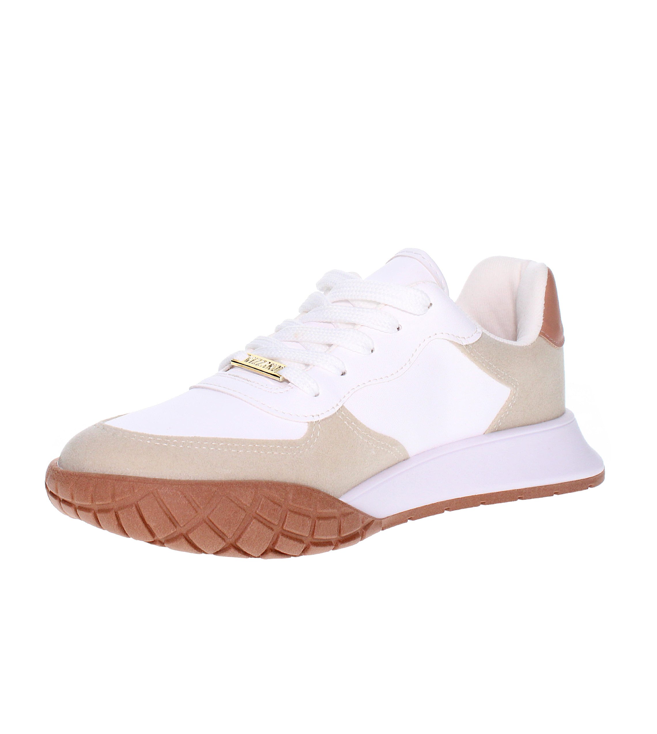 White Slip-On Mid Heel Sandals