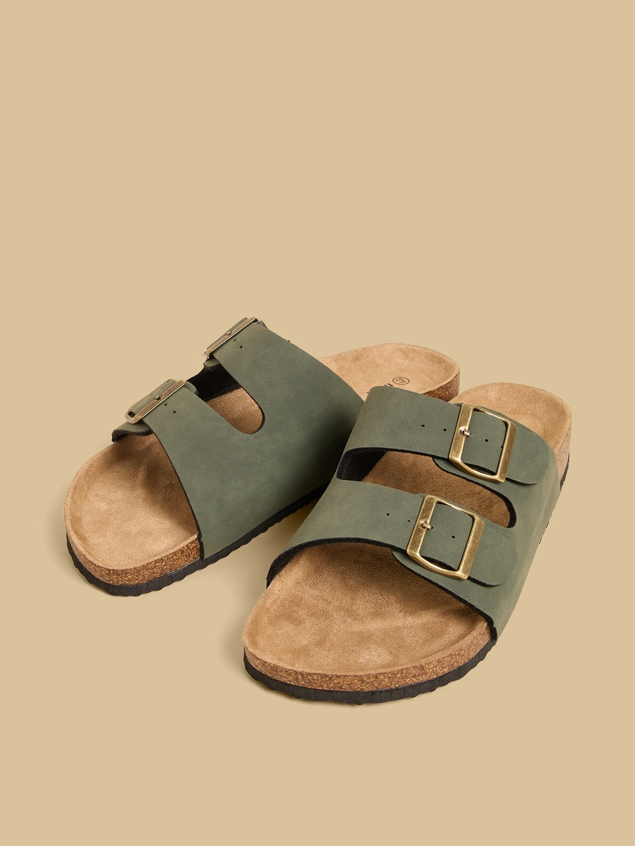 Buckle Accent Sandals