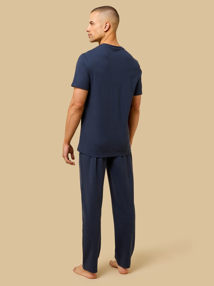 Waffle Textured Pyjama Set