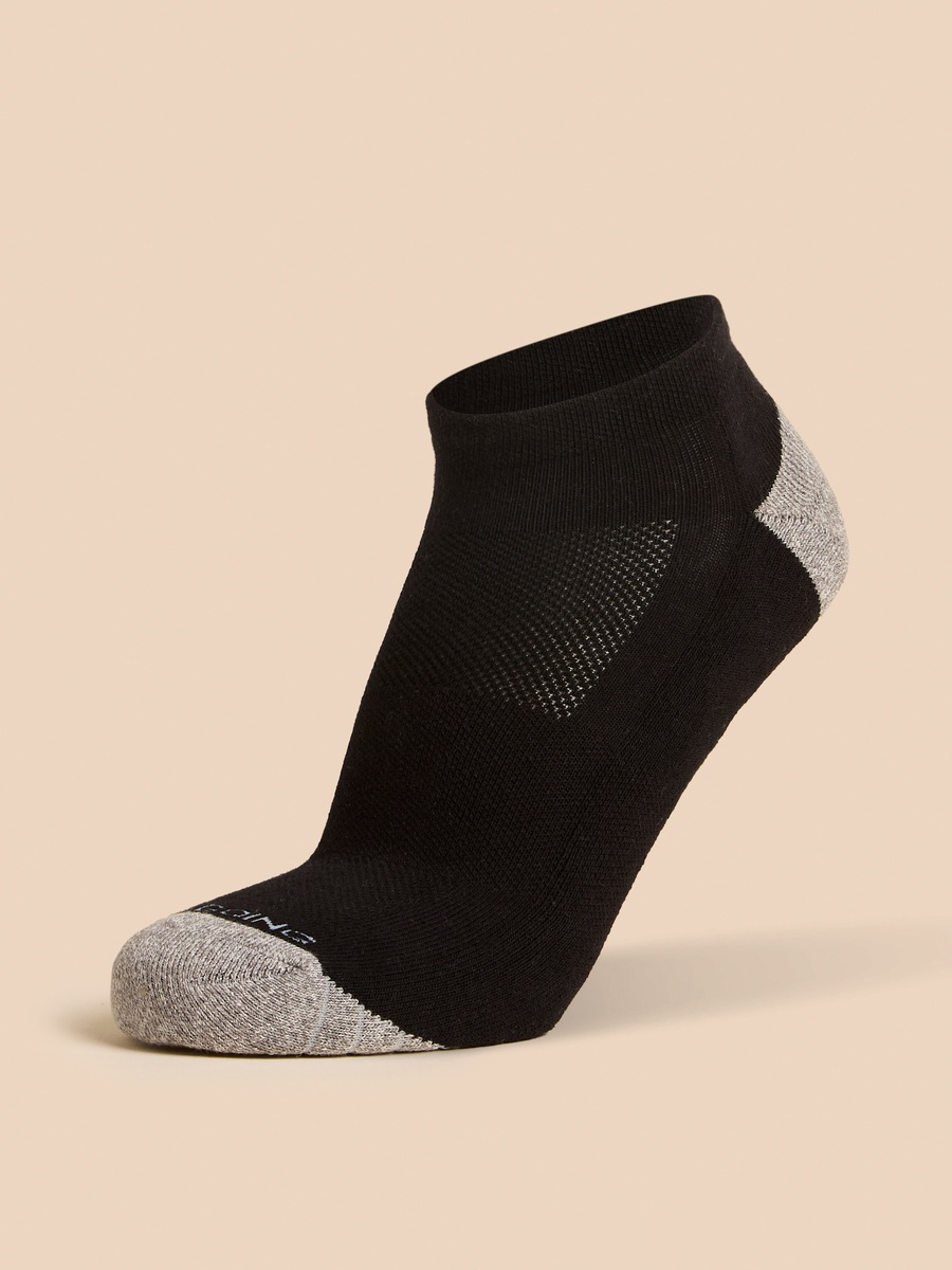 Pack of 3 - Printed Half Terry Ankle Length Socks