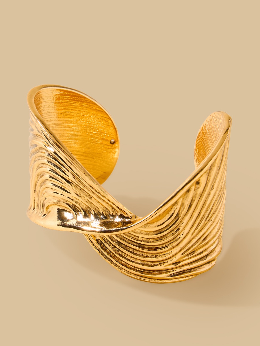 Textured Cuff Bracelet
