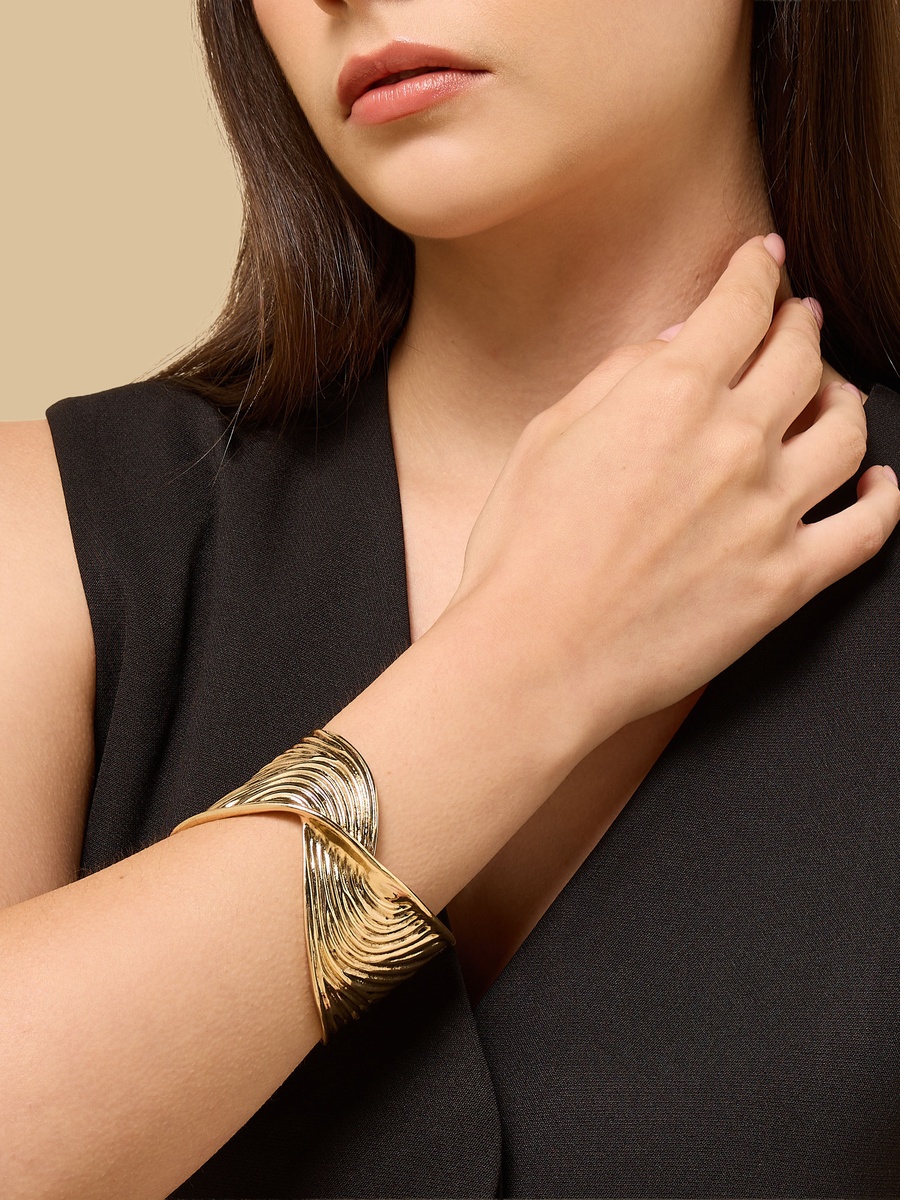 Textured Cuff Bracelet