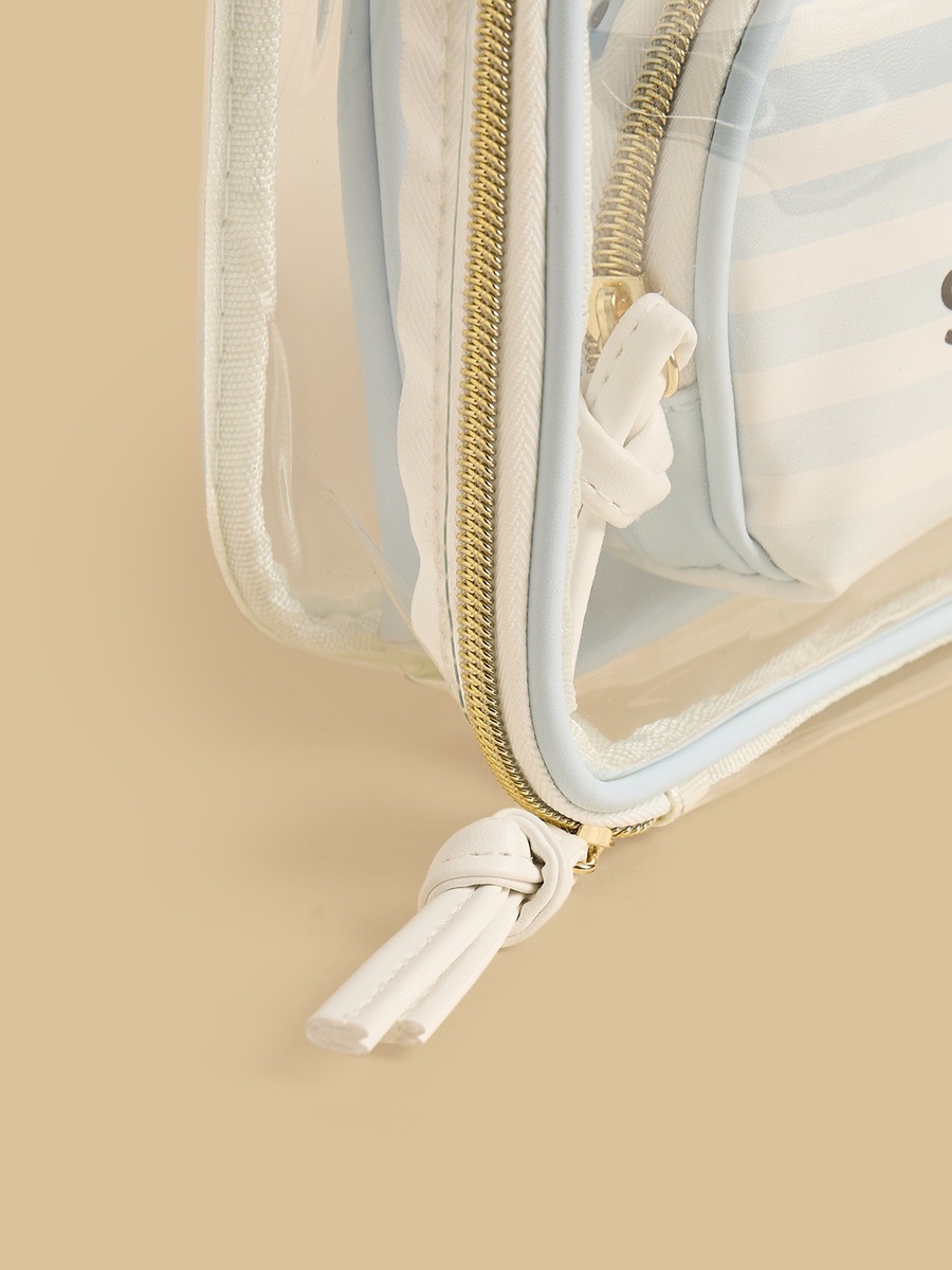 Pack of 3 - Assorted Pouch with Zip Closure