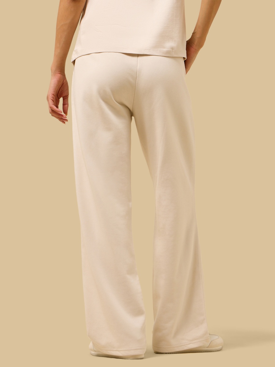 Wide Leg Terry Joggers