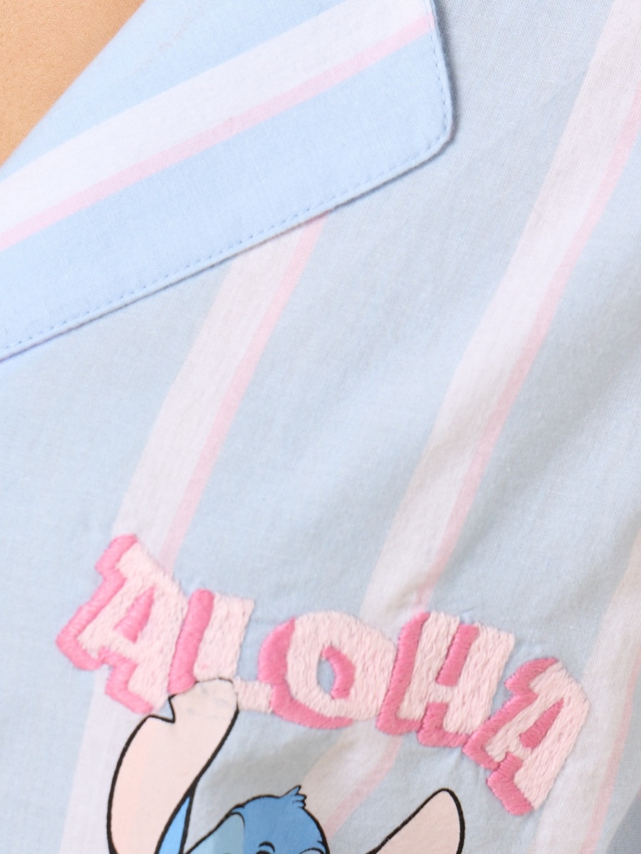 Stitch Print Sleep Dress