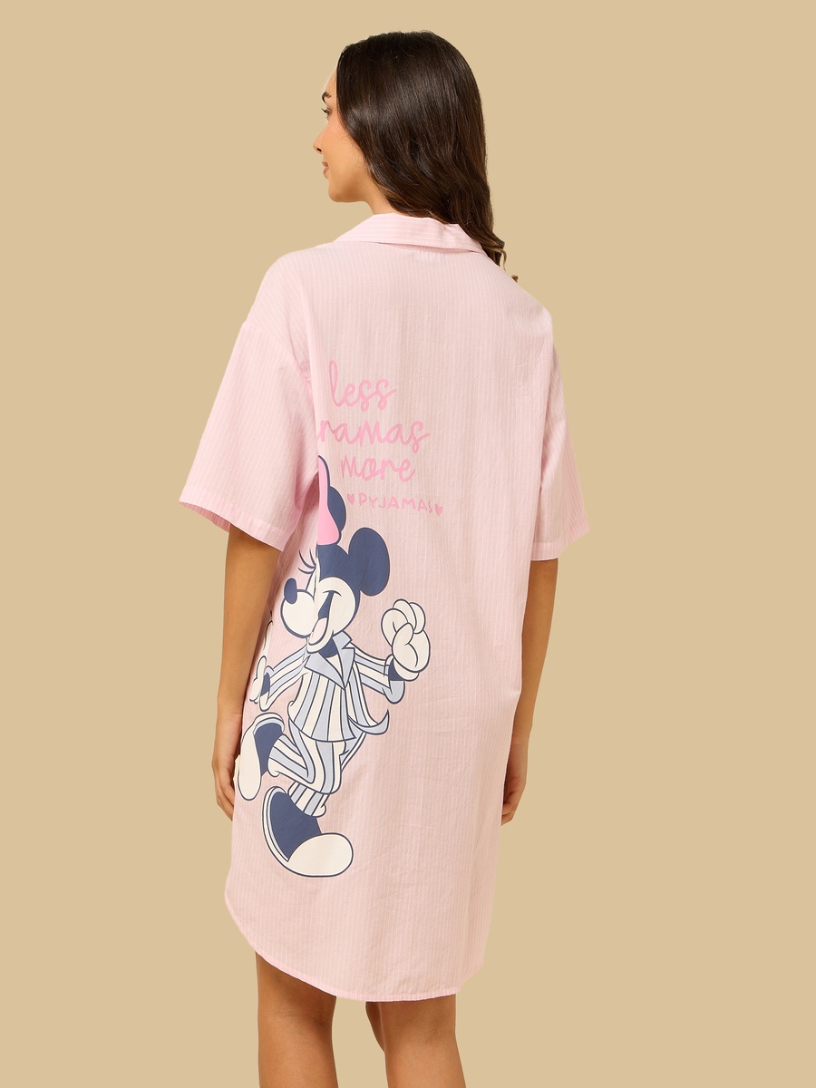 Minnie Mouse Print Sleepshirt