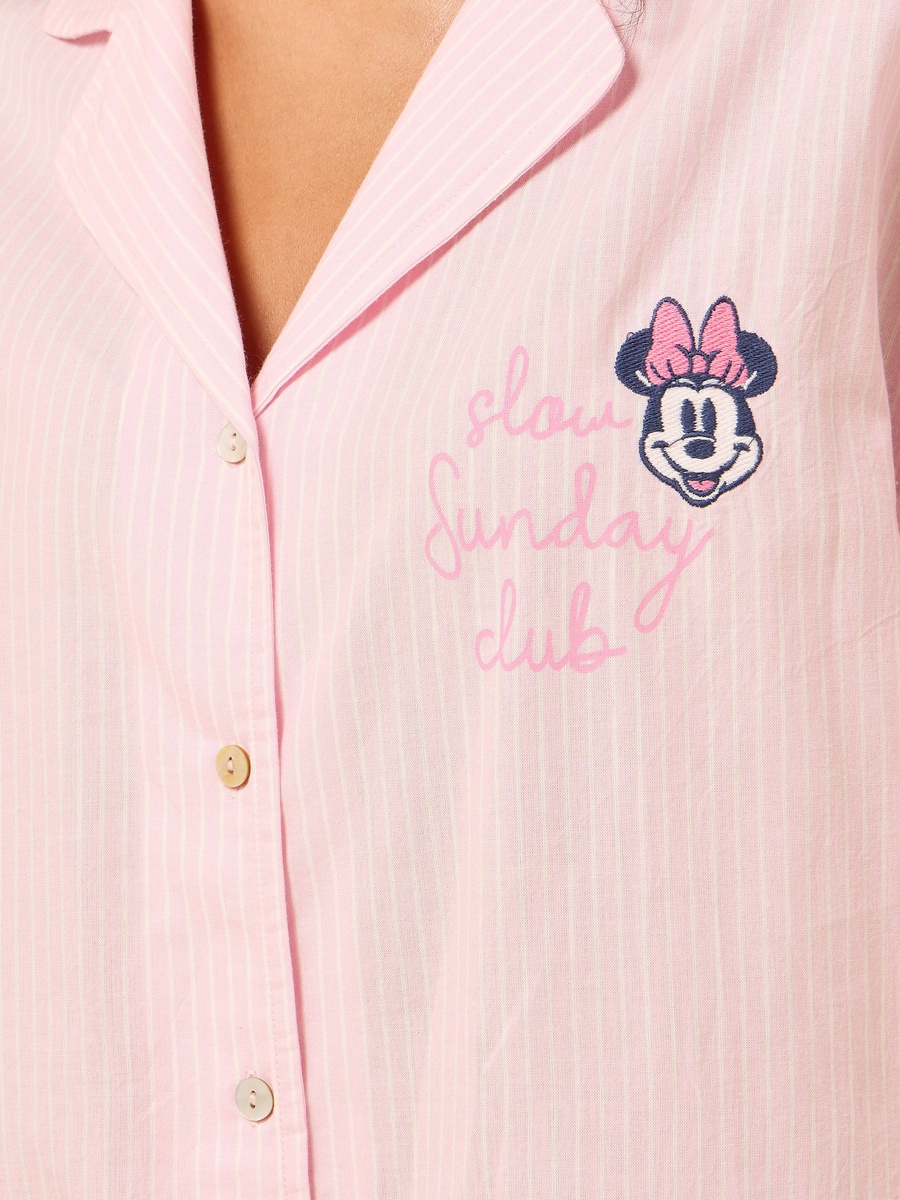Minnie Mouse Print Sleepshirt