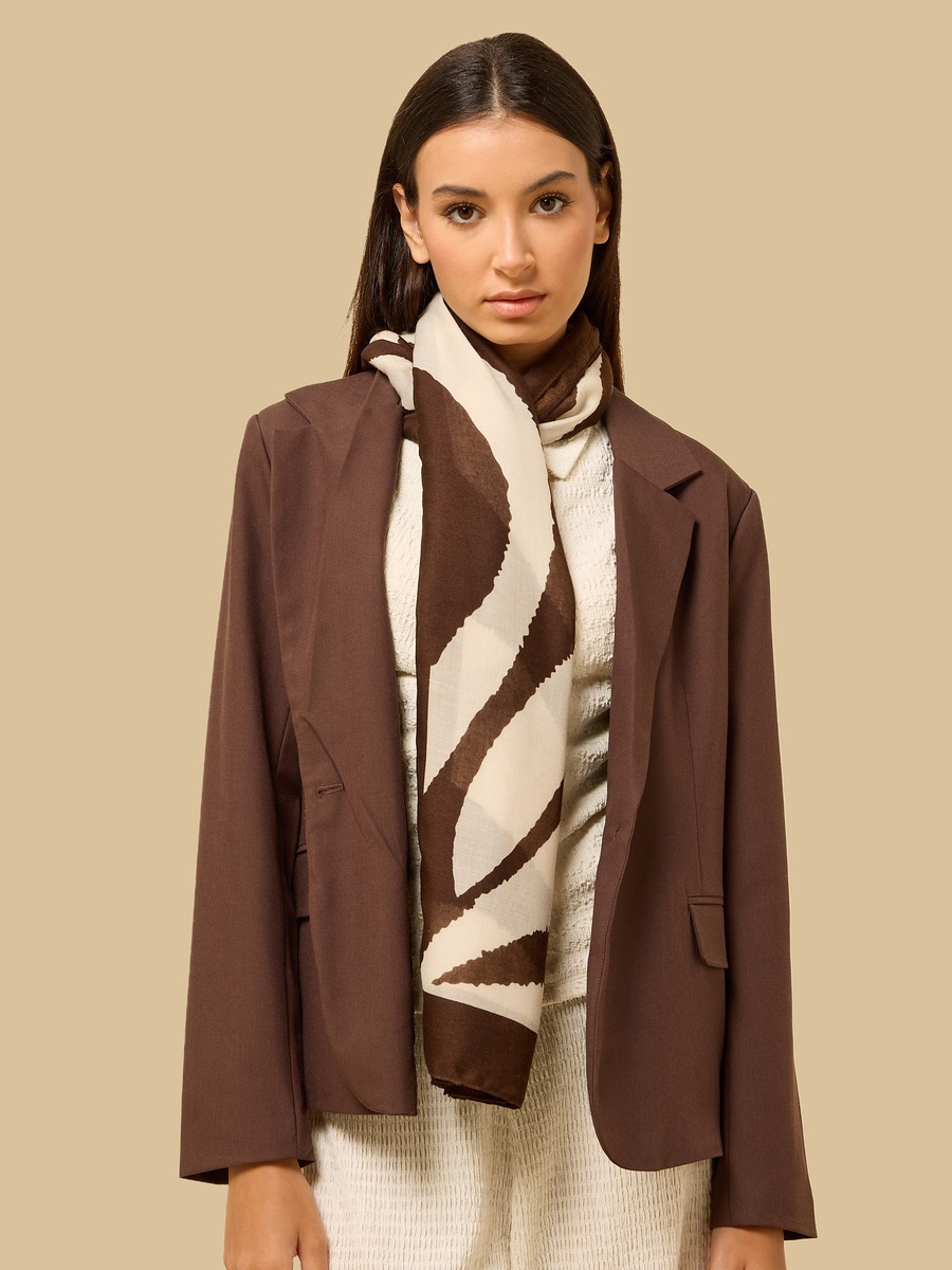 Abstract Print Scarf