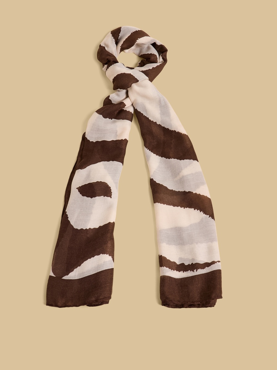 Abstract Print Scarf
