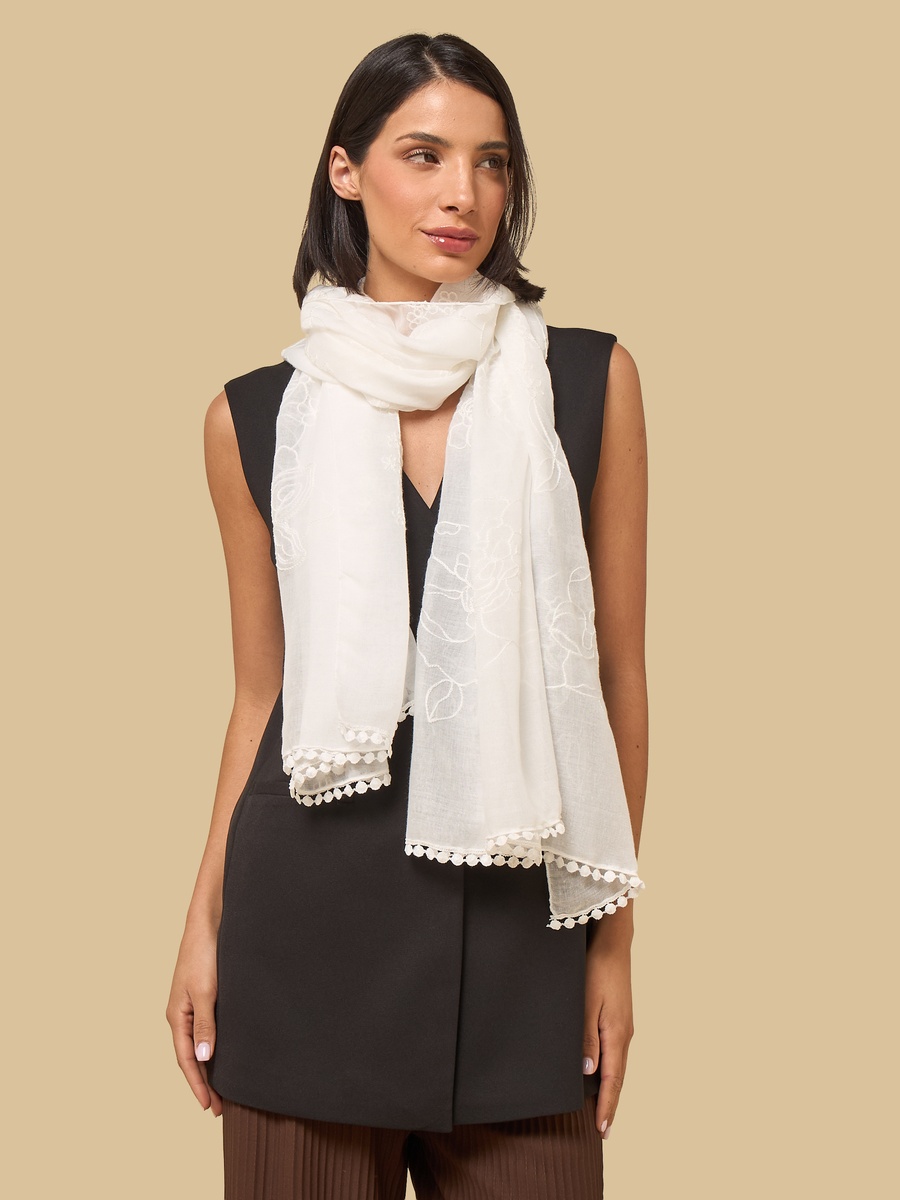 Embroidered Scarf