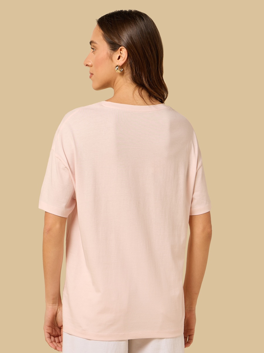 Floral Applique T-Shirt