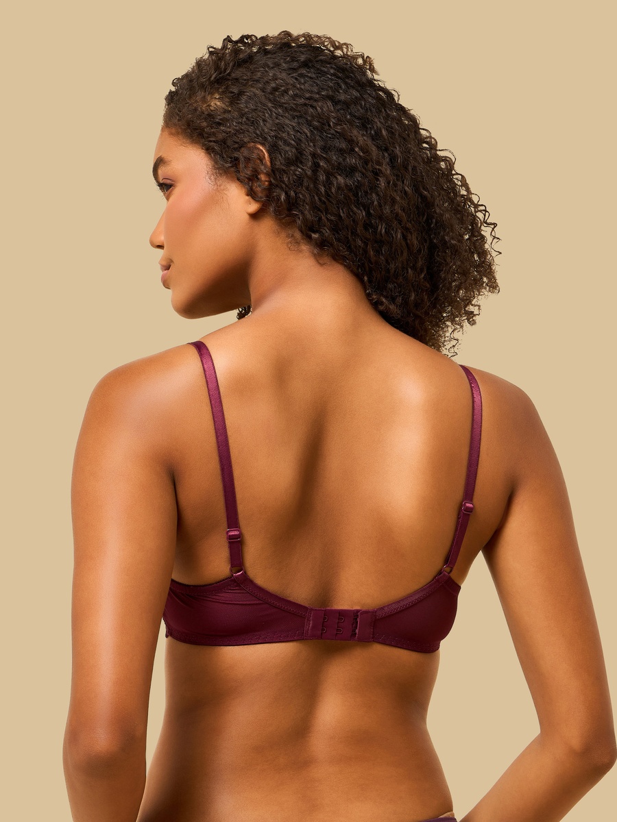 Lace Non-Padded Wired A-Frame Bra