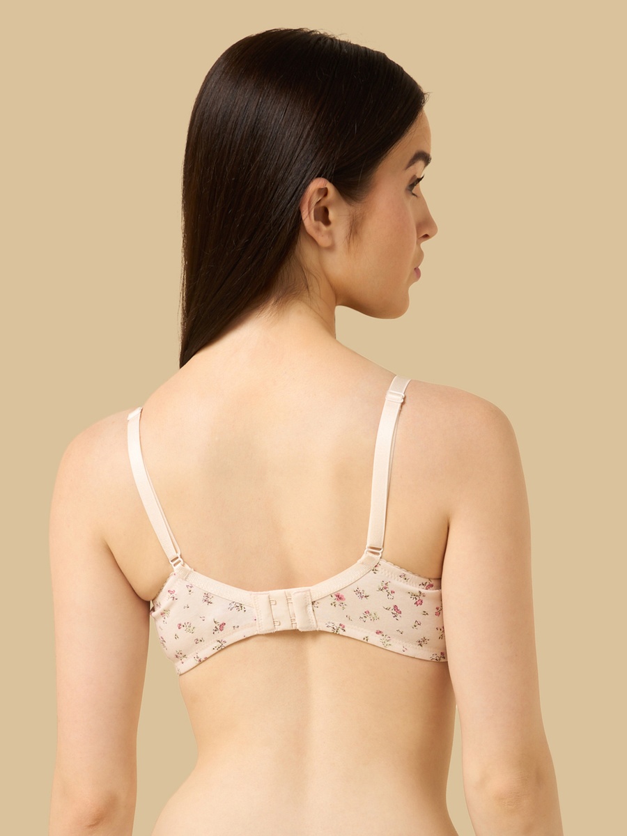 Floral Print Non-Padded Nursing Bra