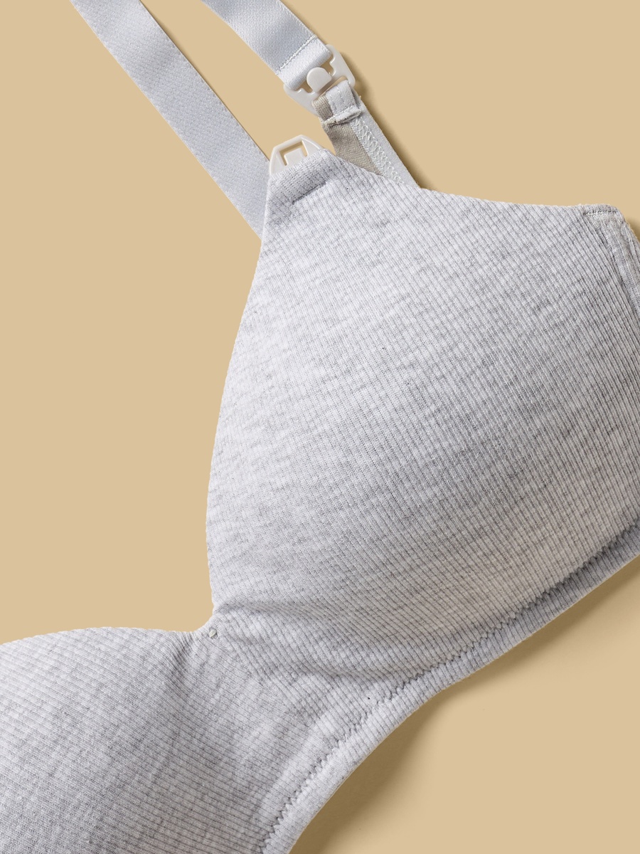 Ribbed Padded Nursing Bra