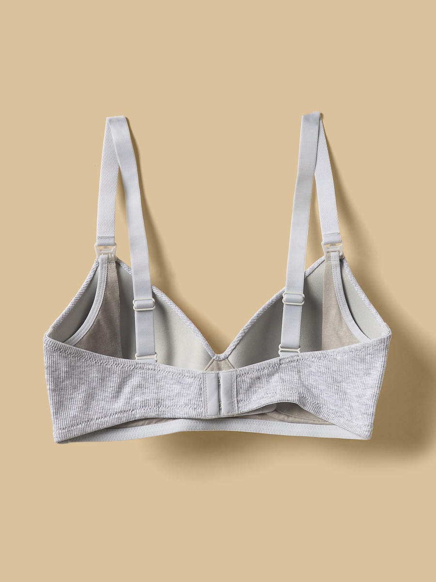 Ribbed Padded Nursing Bra