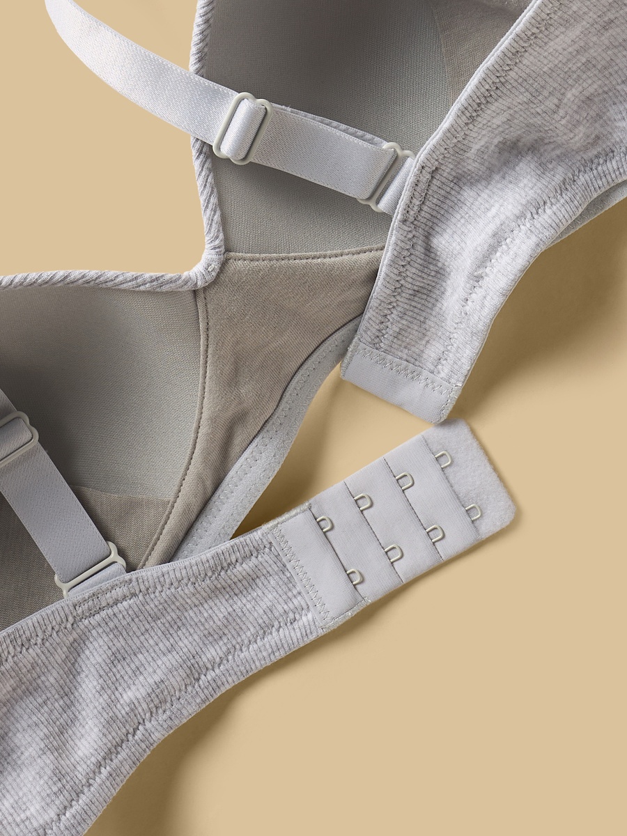 Ribbed Padded Nursing Bra