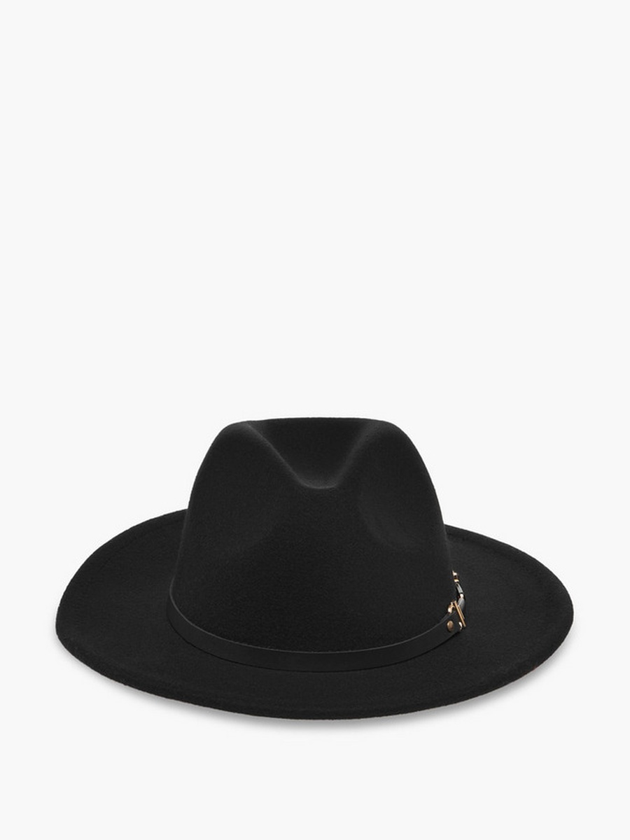 Trim Detail Fedora Hat