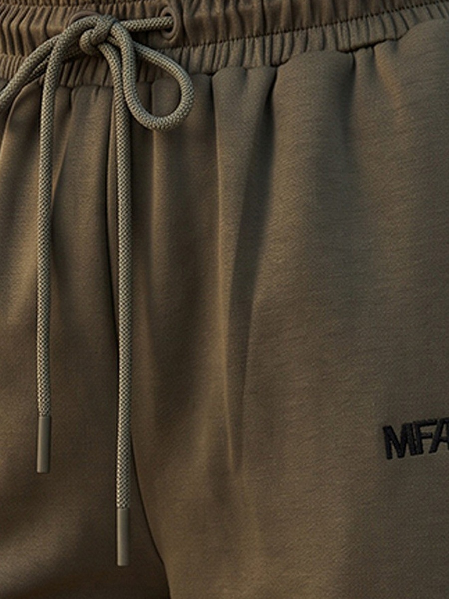 MFA Boston Mid-Rise Cargo Joggers with Embroidery