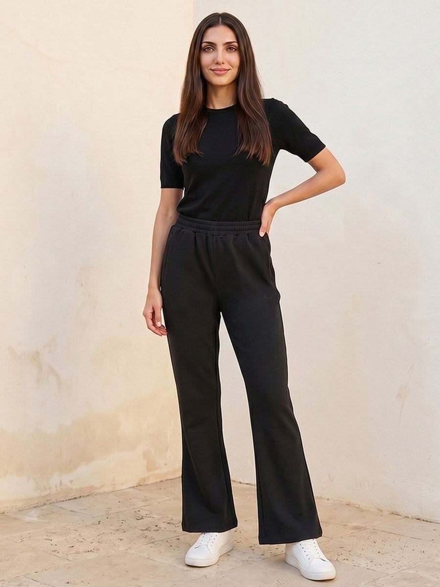 Flared 2-Way Stretch Track Pants