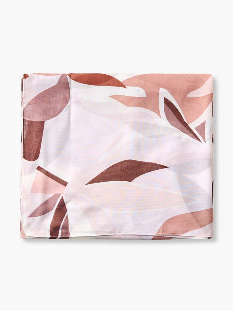 Abstract Printed Square Scarf