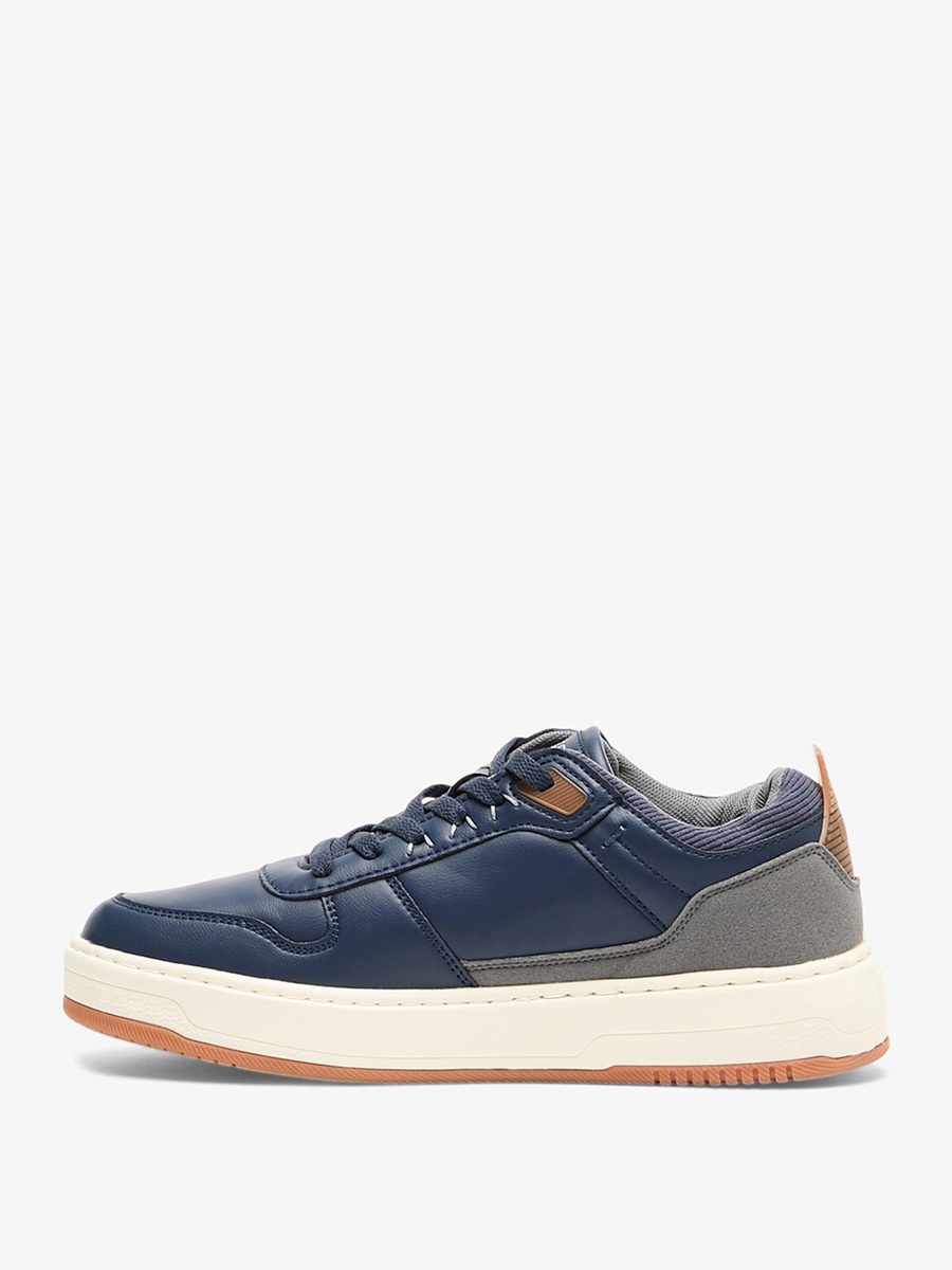 Alexander Blue Regular Classic Fit Low Top Sports Sneakers