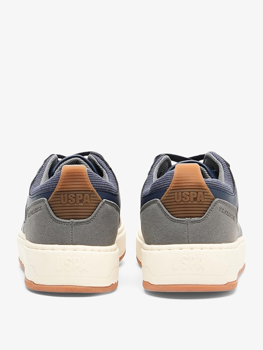 Alexander Blue Regular Classic Fit Low Top Sports Sneakers